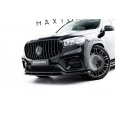 Maxton Design spoiler pod přední nárazník pro Mercedes GLS X167 AMG-Line Facelift, černý lesklý plast ABS