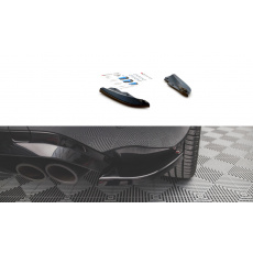 Maxton Design boční difuzory pod zadní nárazník pro Cupra Formentor, černý lesklý plast ABS