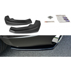 Maxton Design boční difuzory pod zadní nárazník pro Alfa Romeo Stelvio, černý lesklý plast ABS