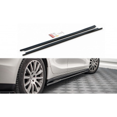 Maxton Design difuzory pod boční prahy pro Maserati Ghibli Mk3, černý lesklý plast ABS