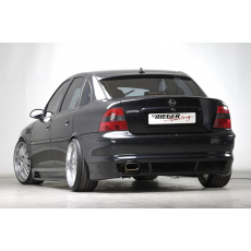 Rieger spoiler pod zadní nárazník pro Opel Vectra B hatchback, notchback před faceliftem r.v. -07/98, plast ABS bez povrchové úpravy
