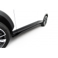 Maxton Design difuzory pod boční prahy pro MG HS Mk2, černý lesklý plast ABS