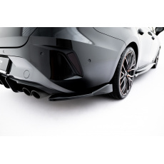 Maxton Design boční difuzory pod zadní nárazník ver.3 pro Cupra Leon ST Mk1 Facelift, černý lesklý plast ABS