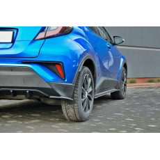 Maxton Design boční difuzory pod zadní nárazník pro Toyota C-hr, plast ABS bez povrchové úpravy