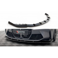 Maxton Design spoiler pod přední nárazník ver.3 pro BMW M4 G82, černý lesklý plast ABS
