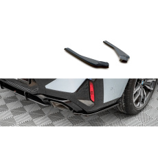Maxton Design boční difuzory pod zadní nárazník pro BMW X4 G02 Facelift, Carbon-Look