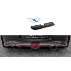 Maxton Design středový spoiler pod zadní nárazník pro Nissan 370Z Nismo, Carbon-Look