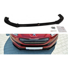 Maxton Design spoiler pod přední nárazník ver.1 pro Peugeot RCZ FL, plast ABS bez povrchové úpravy