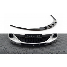 Maxton Design spoiler pod přední nárazník pro Opel Astra OPC J (Mk3), černý lesklý plast ABS, Nurburg