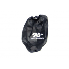 K&N RF-1020DK návlek na kulatý zkosený filtr 191 mmx203 mm, barva: černá