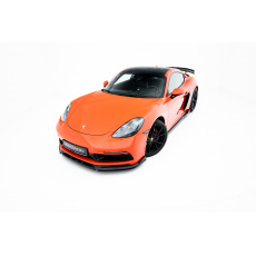 Maxton Design spoiler pod přední nárazník v.3 pro Porsche Cayman GTS 982c, černý lesklý plast ABS