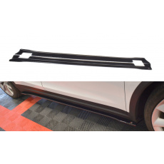 Maxton Design difuzory pod boční prahy ver.2 pro Tesla Model X, plast ABS bez povrchové úpravy