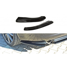Maxton Design boční difuzory pod zadní nárazník pro Alfa Romeo 159, Carbon-Look