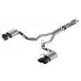 Borla Cat-Back výfukový systém "ATAK" pro Ford Mustang Shelby GT500 5,2l RWD 2-dvéř., r.v. 2020, s "active valve exhaust", typ koncovek: karbonové