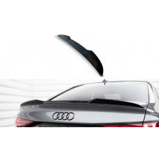 Maxton Design prodloužení spoileru 3d pro Audi RS3 8Y, černý lesklý plast ABS, Sedan