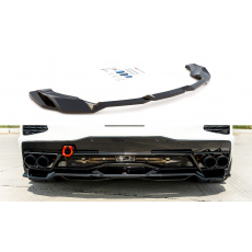 Maxton Design středový spoiler zadního nárazníku pro Chevrolet Corvette C8, Carbon-Look