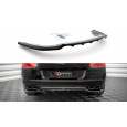 Maxton Design středový spoiler pod zadní nárazník s žebrováním pro Bentley Continental GT Mk2, plast ABS bez povrchové úpravy, V8 S, r.v. 2014-2016