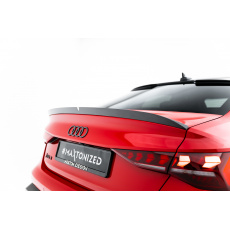 Maxton Design prodloužení víka kufru pro Audi S3 8Y, 8Y Facelift, materiál pravý karbon