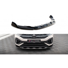 Maxton Design spoiler pod přední nárazník ver.2 pro Volkswagen T-roc R Mk1, Carbon-Look