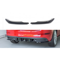 Maxton Design boční difuzory pod zadní nárazník pro Škoda Scala, Carbon-Look