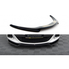 Maxton Design spoiler pod přední nárazník pro Opel Astra OPC J (Mk3), černý lesklý plast ABS, ver. 2
