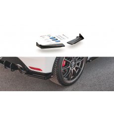 Maxton Design "Racing durability" difuzory pod zad. nárazník s křidélky pro Toyota GR Yaris Mk3, plast ABS bez povrchové úpravy