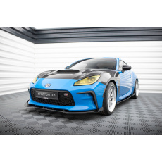 Maxton Design "Street Pro" spoiler pod přední nárazník s křidélky ver.1 pro Toyota GR86 Mk1, plast ABS bez povrchové úpravy