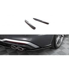 Maxton Design spoiler pod zadní nárazník pro Audi S5 F5 FL, černý lesklý plast ABS
