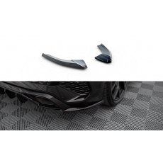 Maxton Design boční difuzory pod zadní nárazník pro Audi RS3 8Y, černý lesklý plast ABS, Sportback