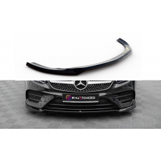 Maxton Design spoiler pod přední nárazník ver.2 pro Mercedes třída E W213/Coupe (C238)/AMG-Line, černý lesklý plast ABS
