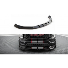 Maxton Design spoiler pod přední nárazník pro Shelby F 150 Super Snake, černý lesklý plast ABS