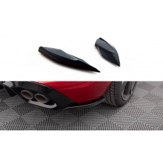 Maxton Design boční difuzory pod zadní nárazník ver.2 pro Cupra Leon, černý lesklý plast ABS, Hatchback