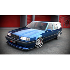 Maxton Design spoiler pod přední nárazník pro Volvo 850, černý lesklý plast ABS