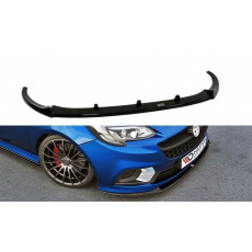 Maxton Design spoiler pod přední nárazník pro Opel Corsa OPC E (Mk5), černý lesklý plast ABS, Nurburg