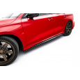 Maxton Design "Street Pro" difuzory pod boční prahy pro Audi RS3 8Y Facelift, plast ABS bez povrchové úpravy, Sedan, s červenou linkou