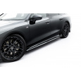 Maxton Design difuzory pod boční prahy ver.2 pro Audi A6 C9, černý lesklý plast ABS, Avant S-Line / Sedan S-Line