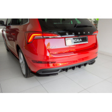 Maxton Design vložka zadního nárazníku pro Škoda Scala, plast ABS bez povrchové úpravy