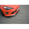 Maxton Design spoiler pod přední nárazník ver.1 pro Toyota GT86 FL, černý lesklý plast ABS