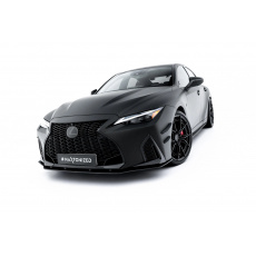 Maxton Design "Street Pro" spoiler pod přední nárazník pro Lexus IS 500 Mk3 Facelift 2 (XE30), plast ABS bez povrchové úpravy