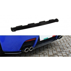 Maxton Design středový spoiler zadního nárazníku bez žebrování pro Alfa Romeo 147, Carbon-Look