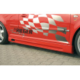 Rieger boční práh mont. strana levá pro Volkswagen Golf 4 1J 3-dvéř., 5-dvéř., combi, r.v. 10/97-03, plast ABS bez povrchové úpravy, s prolisem a výřezem