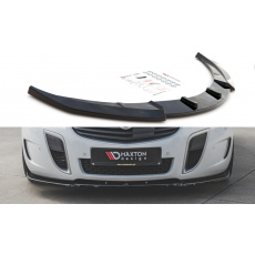 Maxton Design spoiler pod přední nárazník pro Opel Insignia OPC Mk1 Facelift, černý lesklý plast ABS