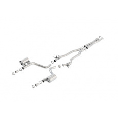  Borla Cat-Back výfukový systém "ATAK" vč. výfukových klapek, pro Dodge Challenger SRT Hellcat 6,2l, RWD, 2-dvéř., r.v. od 15-18