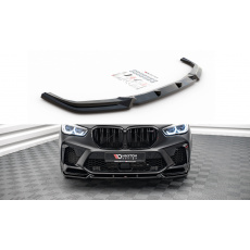 Maxton Design spoiler pod přední nárazník pro BMW X5 M G05, černý lesklý plast ABS