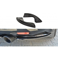 Maxton Design boční difuzory pod zadní nárazník pro Infiniti QX70, plast ABS bez povrchové úpravy