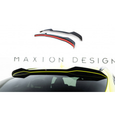 Maxton Design prodloužení spoileru ver.2 pro BMW X4 G02 Facelift, černý lesklý plast ABS