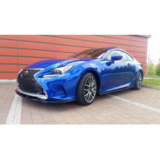 Maxton Design difuzory pod boční prahy pro Lexus RC, Carbon-Look