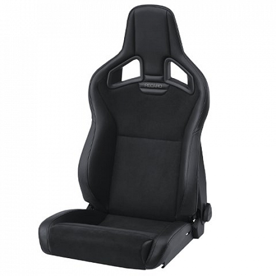 Sportovní sedačka RECARO Cross Sportster CS, sklopná, vyhřívaná, s airbagem, černá koženka / černá Dynamica
