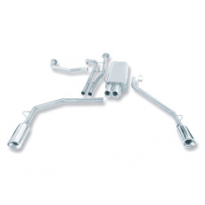 Borla Cat-Back výfukový systém "Touring" pro Nissan Titan 5,6l V8 CC/EC SHB, r.v. od 04-15 Borla Cat-Back výfukový systém "Touring" pro Nissan Titan 5,6l V8 CC/EC SHB, r.v. od 04-15