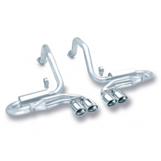 Borla Cat-Back výfukový systém "S-Type" Classic s oválnou koncovkou pro Chevrolet Corvette C5/C5 Z06 5,7l V8 RWD Coupé/Convertible, r.v. od 97-04 Borla Cat-Back výfukový systém "S-Type" Classic s oválnou koncovkou pro Chevrolet Corvette C5/C5 Z06 5,7l V8 RWD Coupé/Convertible, r.v. od 97-04